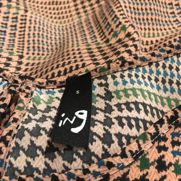 Ing  Newport Houndstooth Dress S Jr. FREE SHIP - Picture 4 of 5